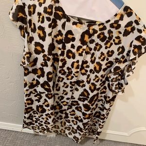 Leopard blouse
